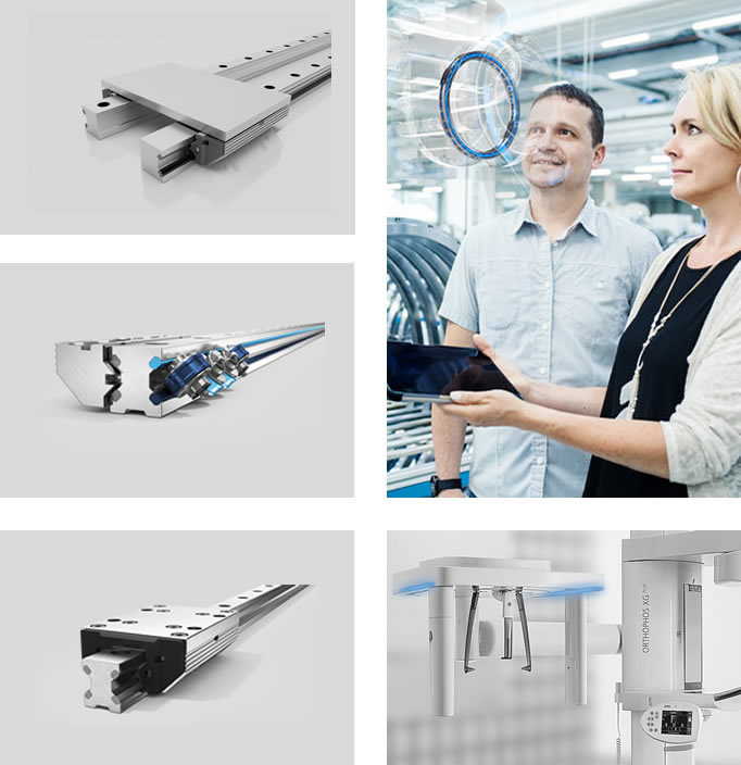 Distribuzione guide lineari vacuum Parma